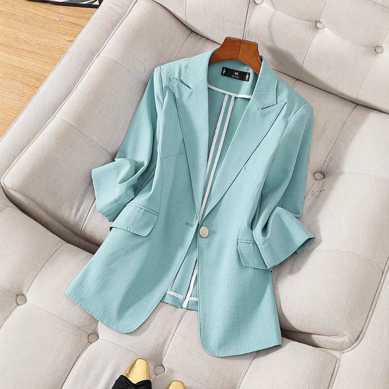 SILKY | LINEN JACKET