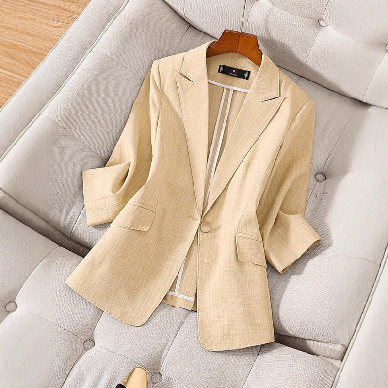 SILKY | LINEN JACKET