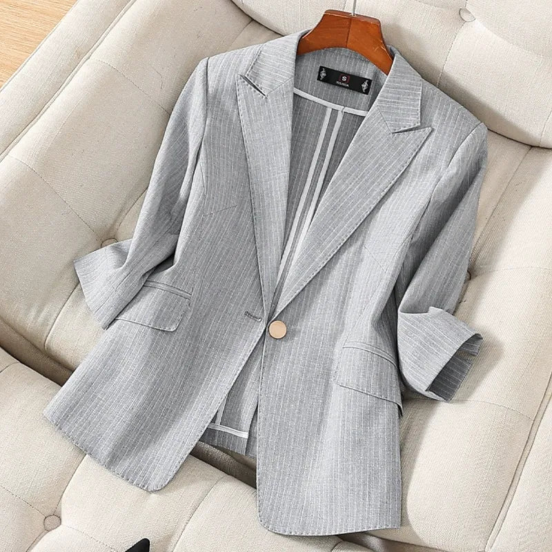 SILKY | LINEN JACKET